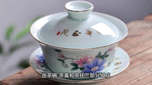 盖碗茶具图片,古韵盎然的传统茶艺之美