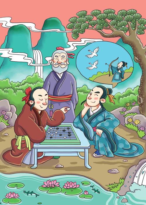成语故事配图图片大全,一幅幅画卷讲述千年智慧