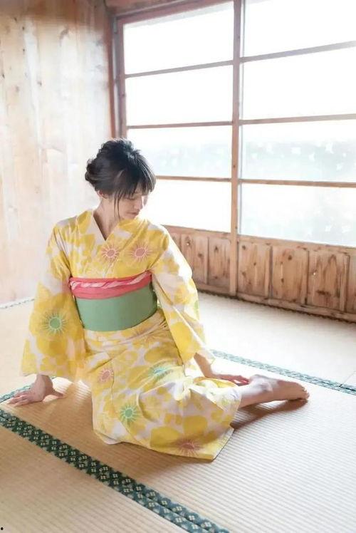 日本和服美女摄影图,日本和服美女摄影图中的古典韵味