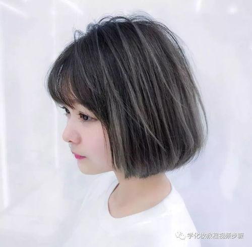 超短发女生发型图片
