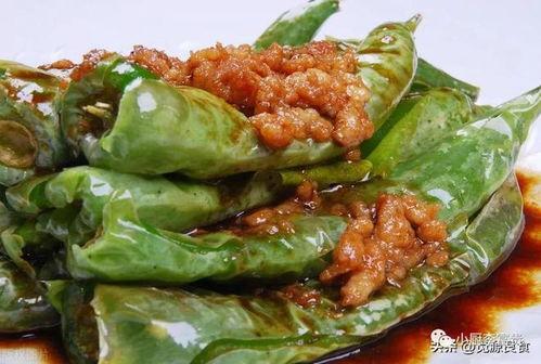 虎皮青椒图片,色泽诱人，口感鲜美的家常佳肴