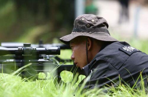 特警狙击手图片大全,精准射击，守护平安